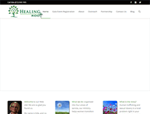 Tablet Screenshot of healingrootministry.com